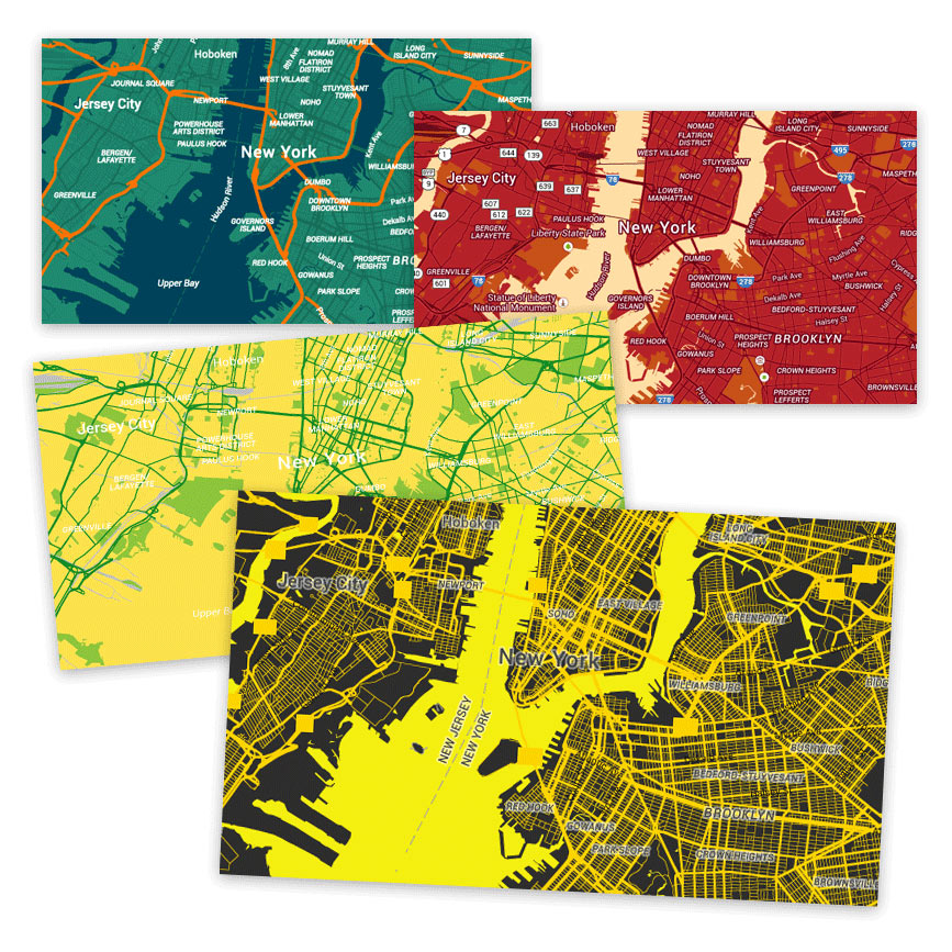 Примеры оформления Google.Maps