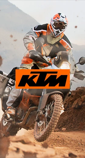 Посадочная страница для дилера «KTM»