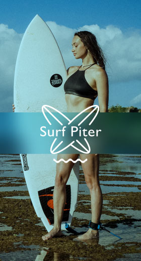 Создан сайт для серфшколы «SurfPiter»